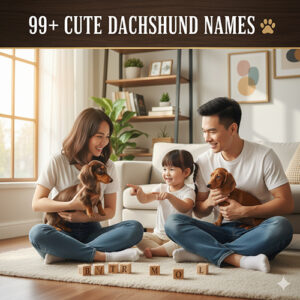 Gợi ý đặt tên cho chó Lạp xưởng đáng yêu, phù hợp cho giống chó xúc xích