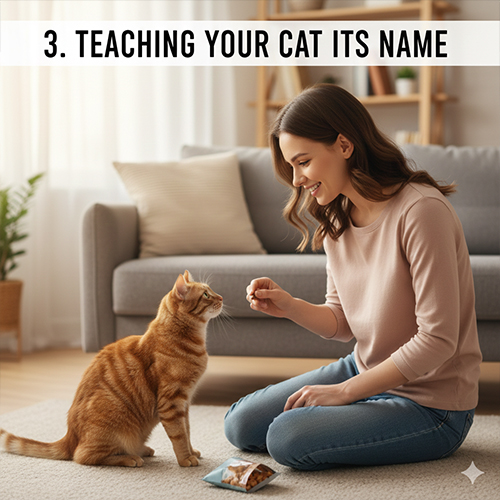 Dạy mèo nghe lời và nhận ra tên bằng phương pháp thưởng tích cực