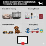 Checklist đồ dùng cho chó Lạp xưởng con khi chuẩn bị đón về nhà