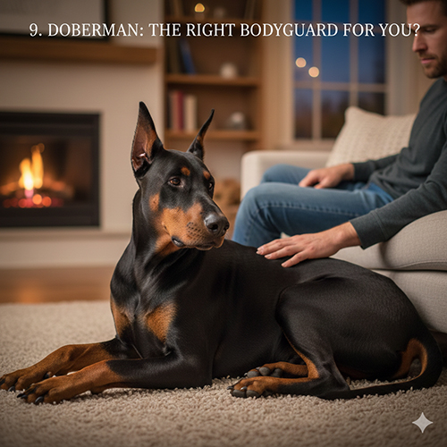 Doberman có phải là “vệ sĩ” phù hợp cho bạn – giống chó quấn chủ và cảnh giác cao