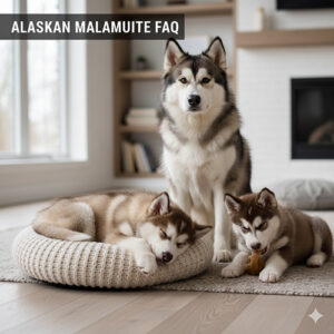 FAQ câu hỏi thường gặp về chó Alaska Malamute nuôi trong gia đình Việt Nam