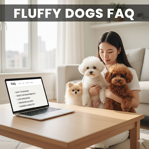 Giải đáp FAQ về chó cảnh lông xù cho người mới nuôi