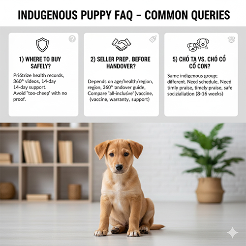 Câu hỏi thường gặp về chó cỏ con với các vấn đề mua bán, giá cả và cách nuôi an toàn