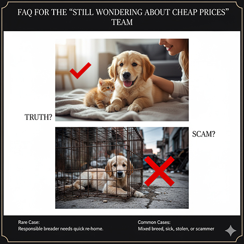 FAQ về chó Golden giá rẻ 2 triệu: khi nào là thật, khi nào là lừa, và có nên mua để “nuôi thử” không