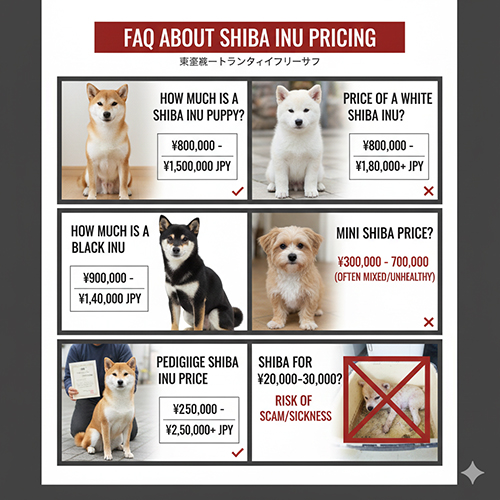 faq gia cho shiba inu voi cac muc gia theo mau tuoi va tinh trang