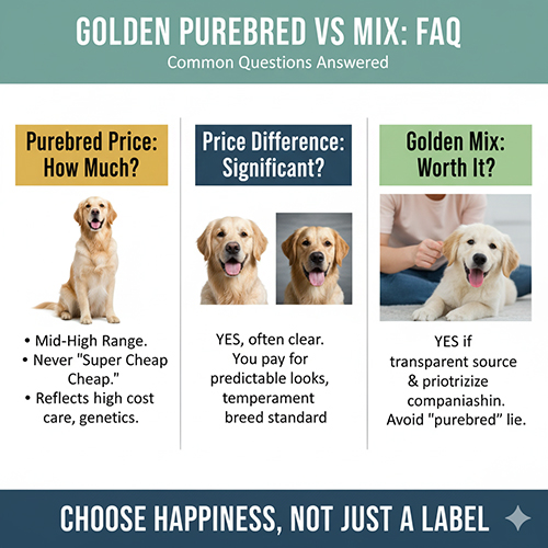 FAQ về giá Golden thuần chủng và Golden lai