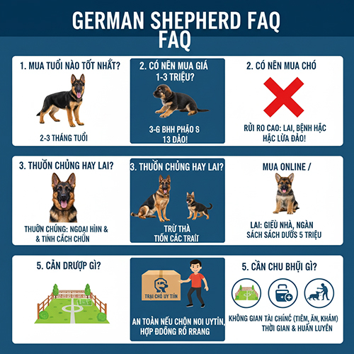 FAQ mua bán chó Becgie Đức – tuổi xuất chuồng, giá rẻ 1–3 triệu, thuần hay lai và có nên ship xa