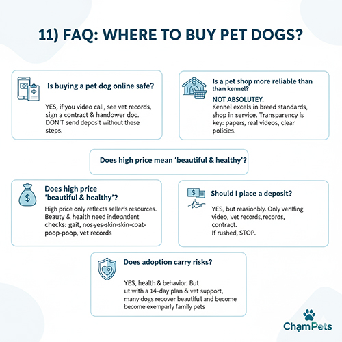 Câu hỏi thường gặp về mua chó cảnh ở đâu an toàn minh bạch và tránh rủi ro
