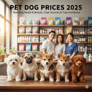 Giá chó cảnh theo nhu cầu nuôi và nơi mua minh bạch tại Việt Nam