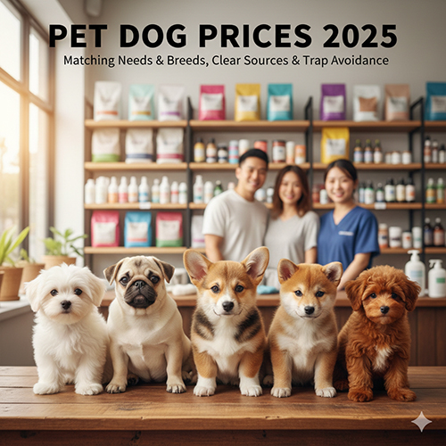 Giá chó cảnh theo nhu cầu nuôi và nơi mua minh bạch tại Việt Nam