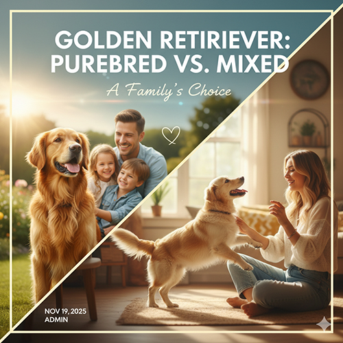 Giá chó Golden thuần chủng và Golden lai – nên chọn bé nào cho gia đình bạn