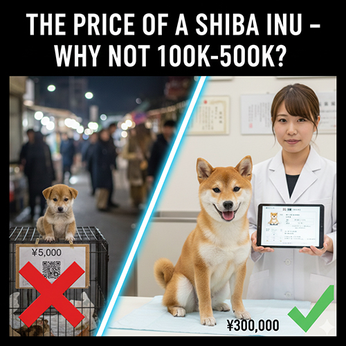 So sánh giá chó Shiba Inu rẻ bất thường với chó Shiba có giấy tờ rõ ràng tại phòng khám thú y