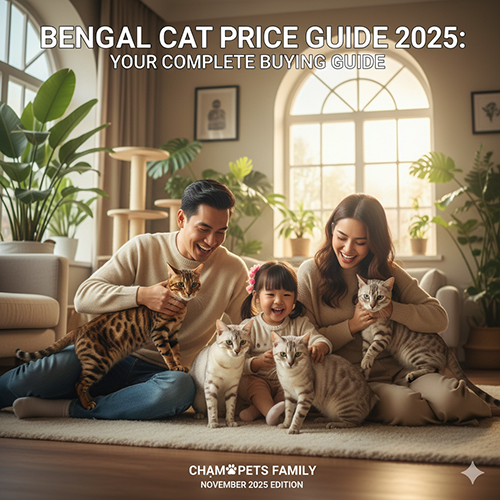 Giá mèo Bengal – hướng dẫn chi tiết về bảng giá, phân loại và chênh lệch giữa các dòng mèo báo mini