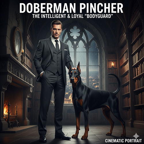 Giống chó Doberman Pinscher – chân dung vệ sĩ thông minh và trung thành
