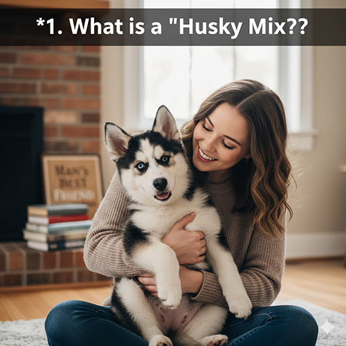 Giống chó Husky lai là gì và vì sao được tìm kiếm nhiều?