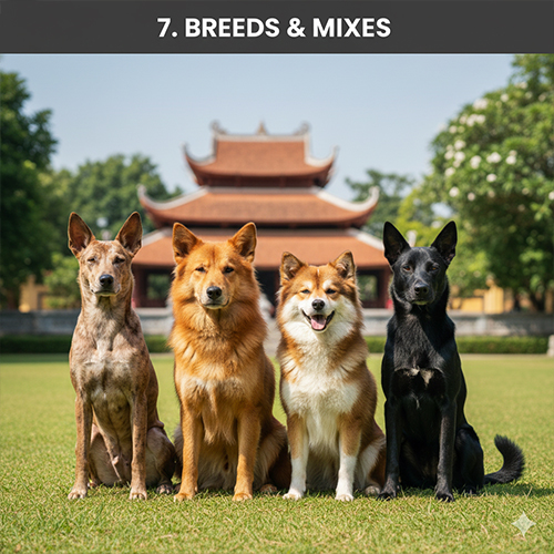 Các giống chó Việt Nam và chó lai tiêu biểu với khả năng thích nghi cao