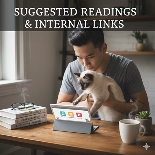 Gợi ý bài đọc và liên kết nội bộ về mèo Xiêm – giá bán, cách nuôi, mua bán và các dòng lai phổ biến