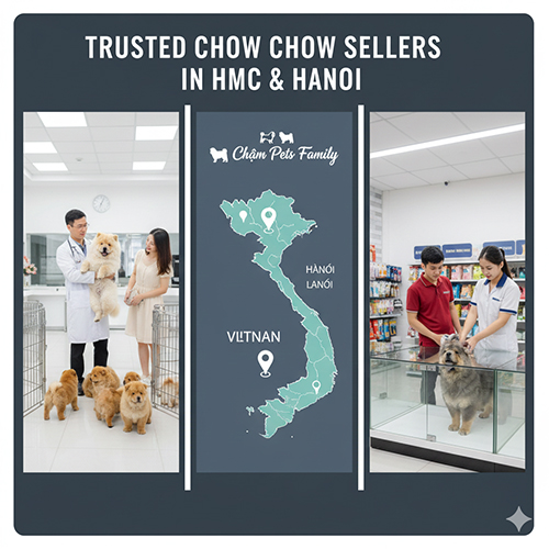 Gợi ý kênh mua Chow Chow uy tín tại TP.HCM và Hà Nội