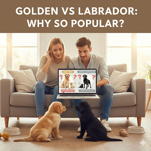 so sanh cho golden retriever va labrador retriever vi sao duoc nhieu gia dinh quan tam