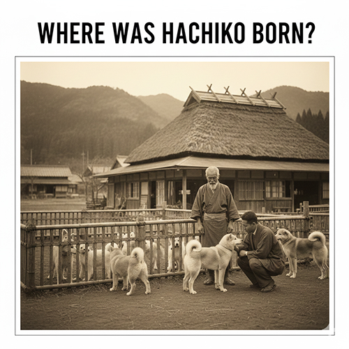 Trang trại Akita Inu ở Odate với đàn chó và hai người chăm sóc, gợi lại nơi Hachiko sinh ra