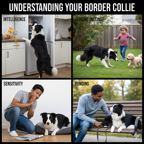 Hiểu tính cách chó Border Collie thông minh, nhạy cảm và có bản năng chăn cừu
