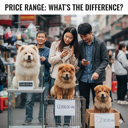 Hiểu giá chó Chow Chow để không bị hớ khi mua