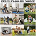Huấn luyện chó Border Collie từ cơ bản đến nâng cao với các bài tập vâng lời và vận động