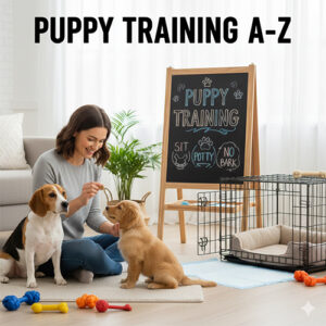 Huấn luyện chó con từ A đến Z nghe lời đi vệ sinh đúng chỗ và không sủa bậy