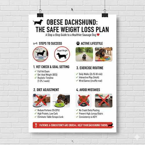 Infographic ke hoach giam can an toan cho cho Lap xuong map voi cac buoc kham, dat muc tieu, giam khau phan va tang van dong