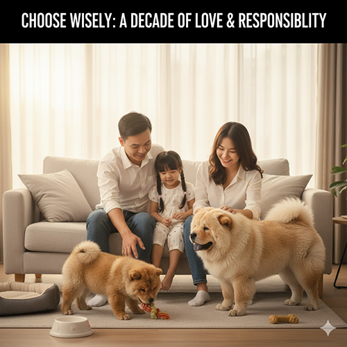 Kết lời: chọn đúng nơi mua Chow Chow để bắt đầu hành trình 10 năm trách nhiệm