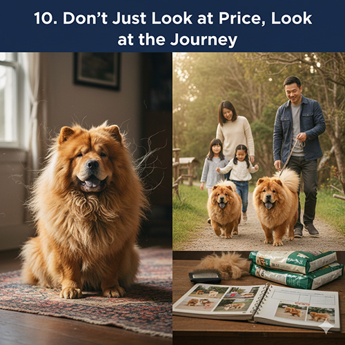 Kết lời về hành trình nuôi Chow Chow