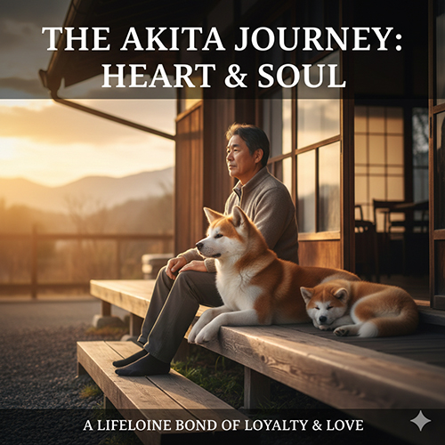 Kết lời hành trình nuôi chó Akita đầy cảm xúc