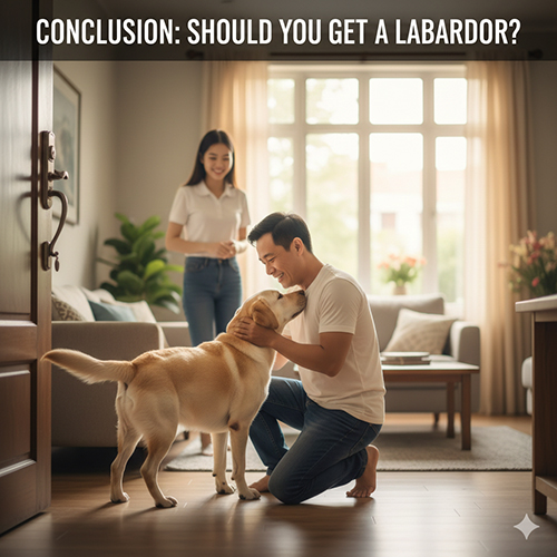Ảnh kết lời về việc có nên nuôi chó Labrador trong gia đình