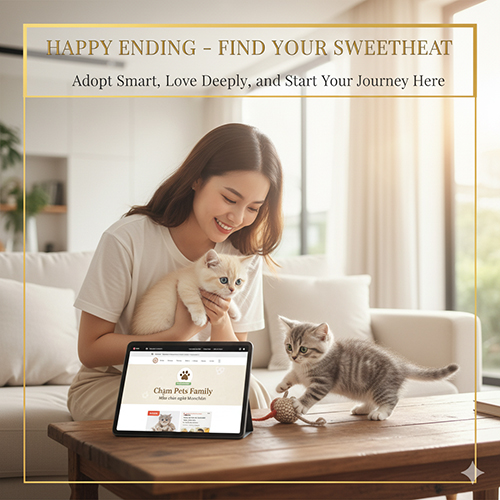 Kết luận & CTA mềm mèo Munchkin Chạm Pets Family
