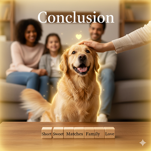 Kết luận – cách chọn tên hay cho chó phù hợp với tính cách và gia đình