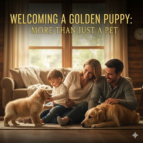 kết luận về việc đón chó Golden con và ý nghĩa đồng hành lâu dài