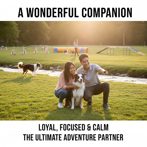 Border Collie được huấn luyện đúng cách trở thành người bạn đồng hành tuyệt vời