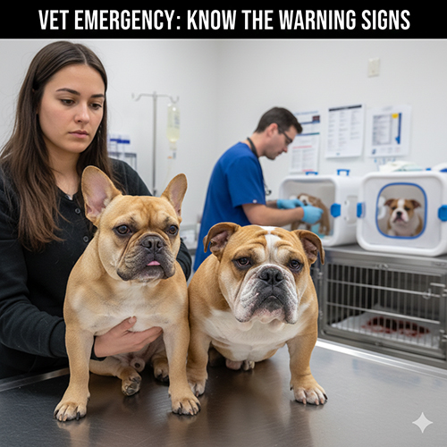 Dấu hiệu nguy hiểm cần đưa chó mặt xệ đi thú y ngay để tránh rủi ro