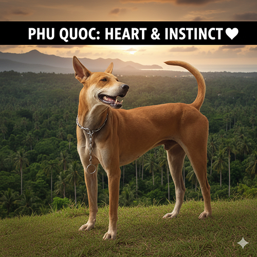 Khi nào màu lông và xoáy của chó Phú Quốc không quan trọng bằng sức khỏe tổng thể