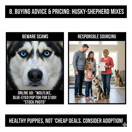 Cảnh báo lừa đảo khi mua chó Husky lai Becgie và hình ảnh nhận nuôi có trách nhiệm