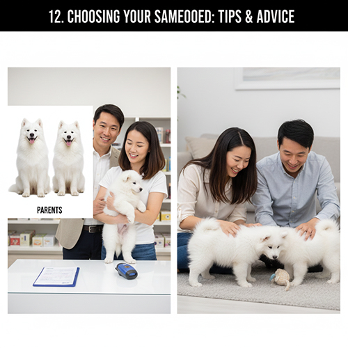 Kinh nghiệm chọn nơi mua chó Samoyed uy tín để tránh rủi ro