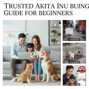 kinh nghiệm mua bán chó Akita Inu uy tín cho người mới chơi