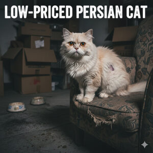 Mèo Ba Tư giá rẻ và các rủi ro thường gặp khi mua mèo 34 giá thấp