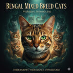 Mèo Bengal lai với nhiều kiểu lai phổ biến, gương mặt đặc trưng cùng ánh mắt hoang dã pha lẫn nét thân thiện.