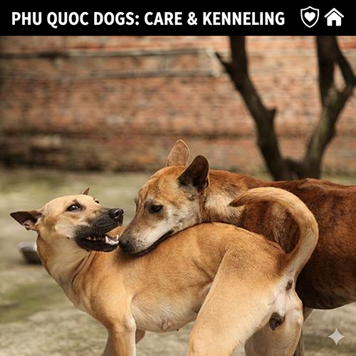 Hai chó Phú Quốc tương tác với nhau – minh họa các mẹo nuôi và FAQ thường gặp