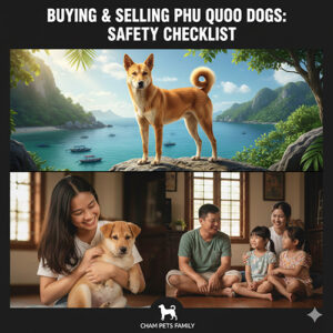 Checklist an toàn khi mua bán chó Phú Quốc và chọn trại uy tín