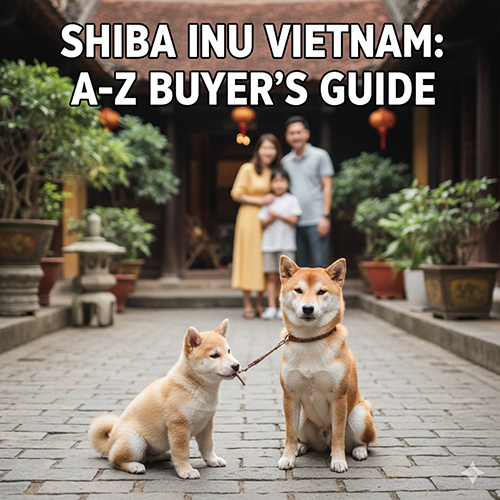 mua bán chó Shiba Inu tại Việt Nam hướng dẫn A–Z cho người mới