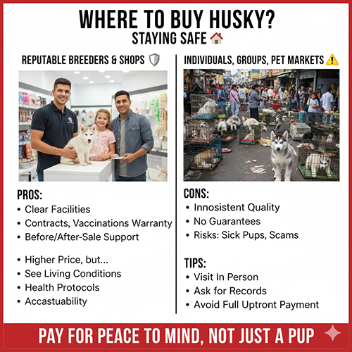 dia chi mua husky uy tin so sanh trai giong va cho thu cung