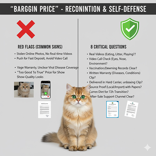 Nhận diện tin rao mèo Ba Tư giá rẻ và cách tự vệ – dấu hiệu đỏ và câu hỏi cần kiểm tra