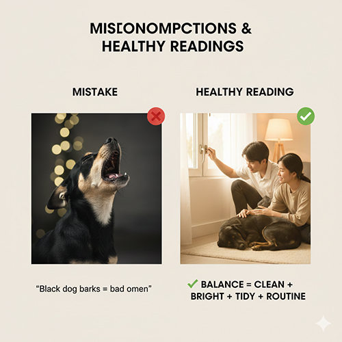 anh-doi-chong-vo-va-cho-muc-trong-phong-khach-sang-ấm-ben-canh-anh-cho-muc-sua-duoc-ghep-de-minh-hoa